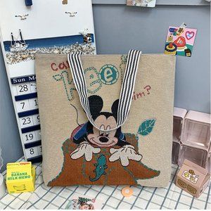 large capacity canvas shoulder bag